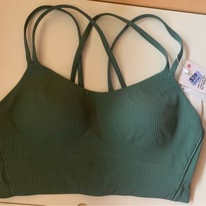 Lululemon like a cloud longline bra size 8 NWT